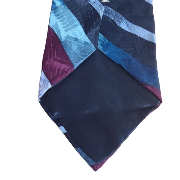 Resilio 100% Imported Silk Tie multicolored made in USA - Picture 3 of 5